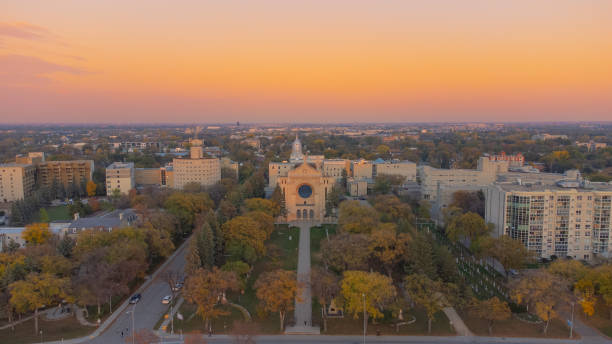 istock Night view of Winnipeg - Manitoba - Canada 1715869839