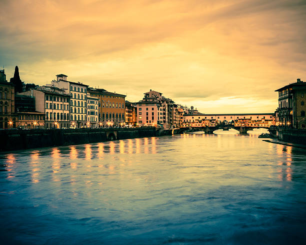 istock Ponte Vecchio and Arno River at Sunset, Florence 171587465