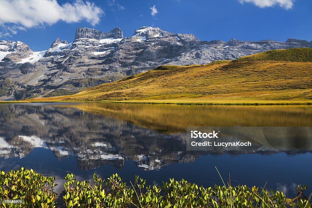 Herbst auf die Berge lacke - Lizenzfrei Alpen Stock-Foto