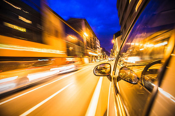 istock Urban Car at Night 171588986