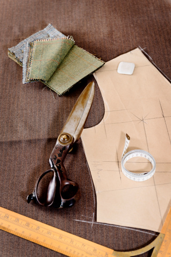 A selection of tailoring tools.