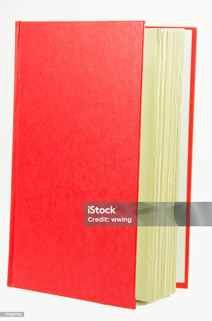 Livro vermelho com espaço para texto - Royalty-free Livro Foto de stock