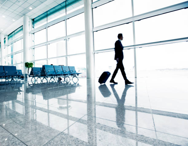 istock Businessman in airport 171589954