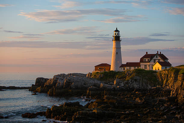 istock Portland Head Lighthouse at sunrise 171589990