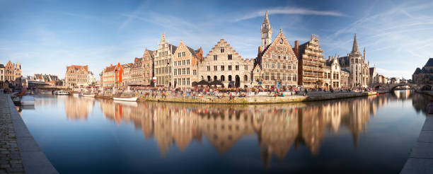 ハンメルフェストパノラマ - ghent ストックフォトと画像