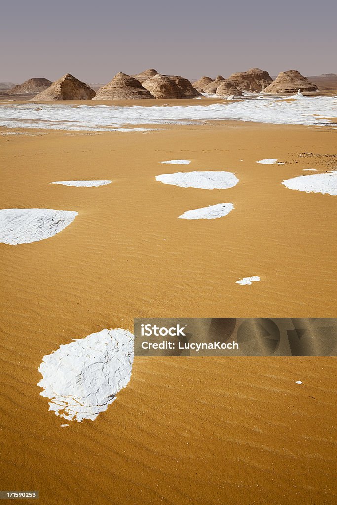 Sahara Landschaft - Lizenzfrei Afrika Stock-Foto