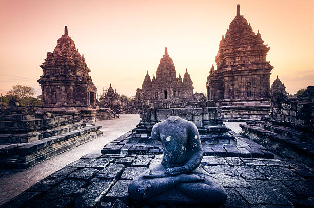 istock Sewu Buddism Temple and Buddha Statue in East Java, Indonesia 171590426