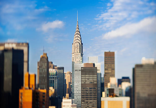 クライスラービル、マンハッタン、ニューヨーク,米国 - chrysler building ストックフォトと画像