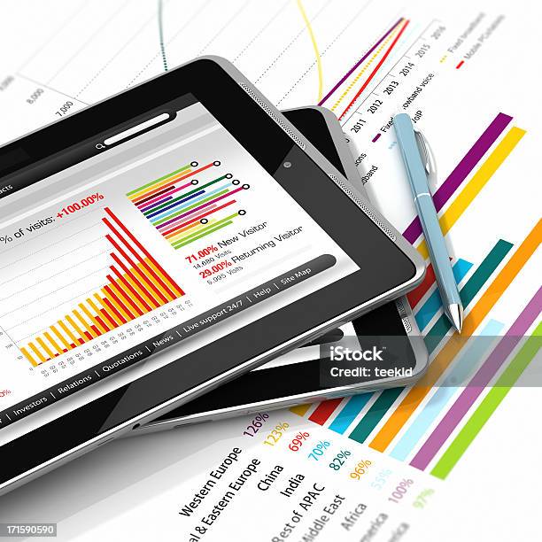 비즈니스 보고서 그래프 검색 엔진에 대한 스톡 사진 및 기타 이미지 - 검색 엔진, 메모장, 보고서