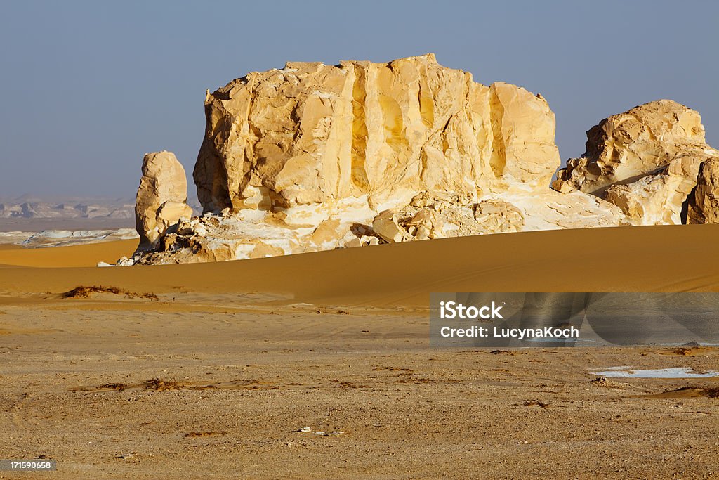 Desert-Landschaft - Lizenzfrei Afrika Stock-Foto