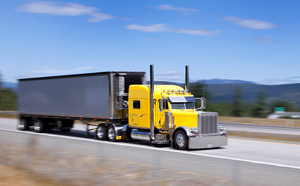 istock Truck on the highway 171590918