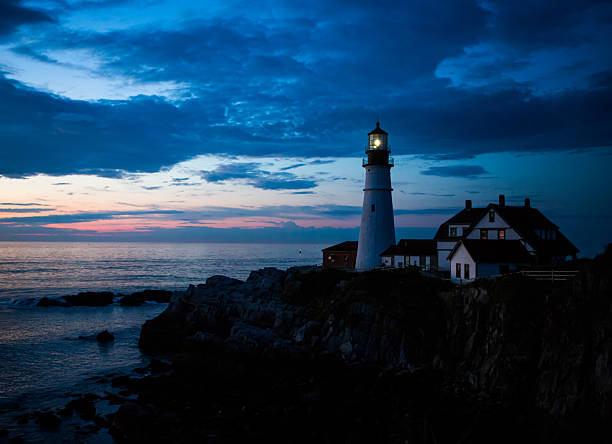 istock Sunrise at Portland Head Light 171591059