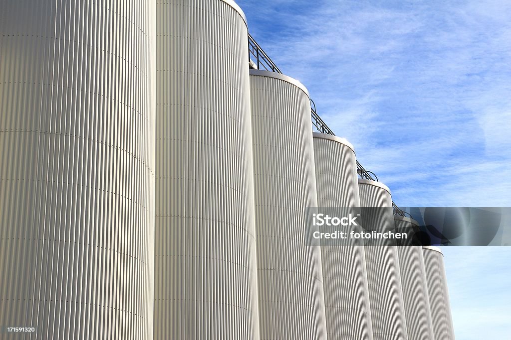 Edelstahl Panzer - Lizenzfrei Chemiefabrik Stock-Foto