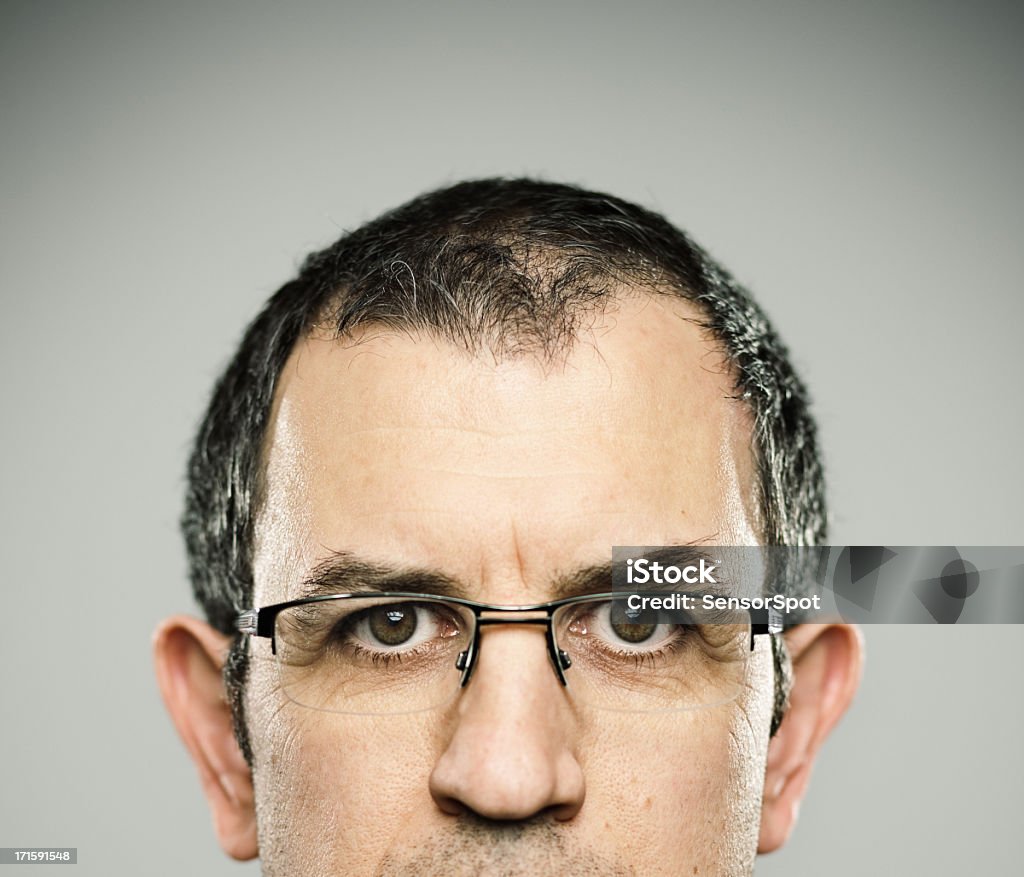 Real man Portrait of a real man. Hispanic. Half face 40-44 Years Stock Photo