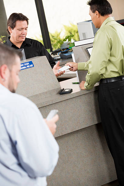 istock Customers at the bank 171591803