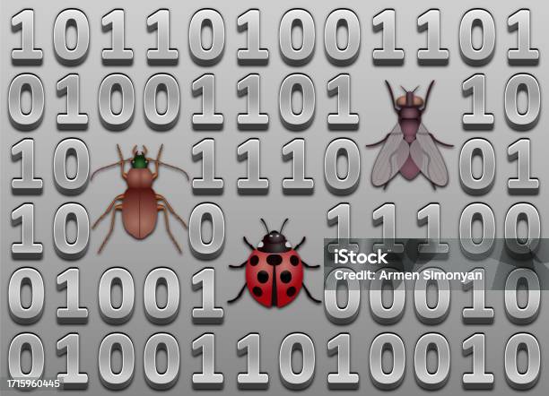 Software Bugs Computer Data Errors Stock Illustration - Download Image ...