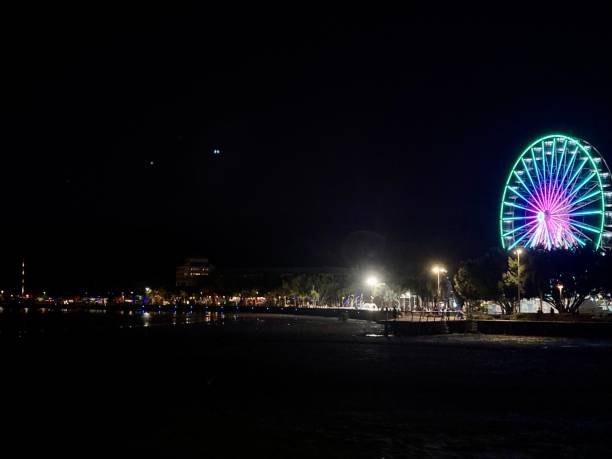 istock Night time on the Esplanade, Cairns 1716021440