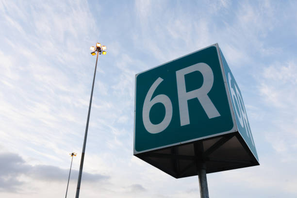istock Airside airport terminal gates signage 1716187764