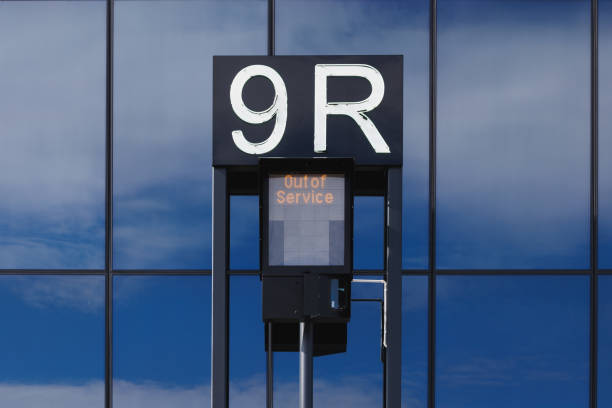 istock Airside airport terminal gates signage 1716188273
