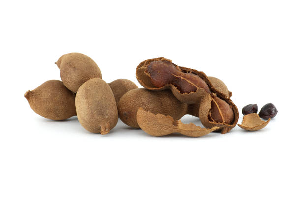 istock Tamarindus indica whole, cracked open and seeds 1716223457