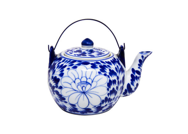 istock pottery porcelain on white background. 1716249411