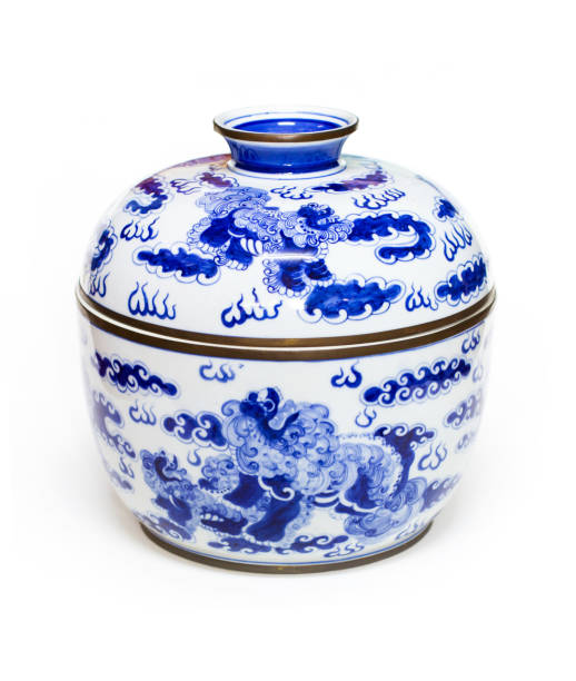 istock pottery porcelain on white background. 1716251562