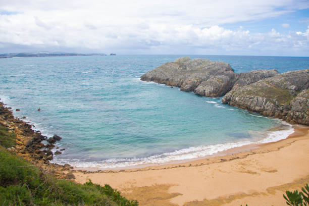 istock Landscape of costa quebrada in Cantabria 1716258047