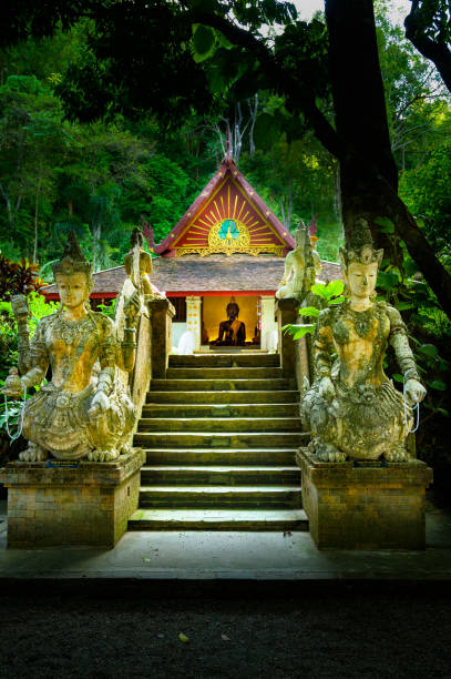 istock Lanna style landscape in Pha Lat temple 1716284905