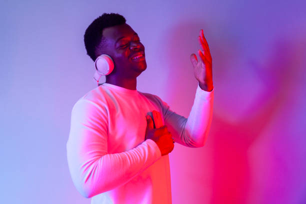 istock Dj plays music from phone 1716326173