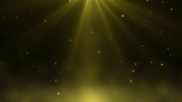 istock Particles gold glitter bokeh award dust abstract background 1716395359