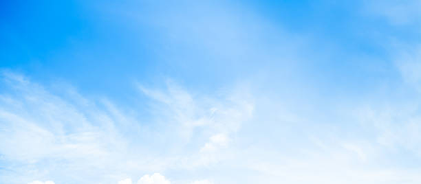 istock Sky Blue Cloud Background White Cloudy Summer Clear Light Beauty Texture Spring Day Horizon Air Sun Suny Clean Landscpae Fresh Morning Bright Nature Skyline Fluffy Calm View Scene Panorama 1716475066