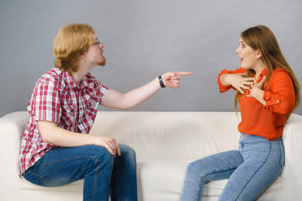 istock Man and woman having fight 1716475671