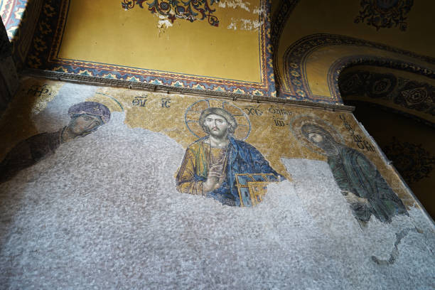 Former Greek Orthodox Christian patriarchal cathedral, later an Ottoman imperial mosque and now a museum- Istanbul, Turkey