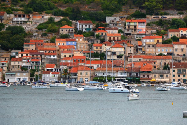 istock Vela Luka, Island Korcula, Croatia 1716501156