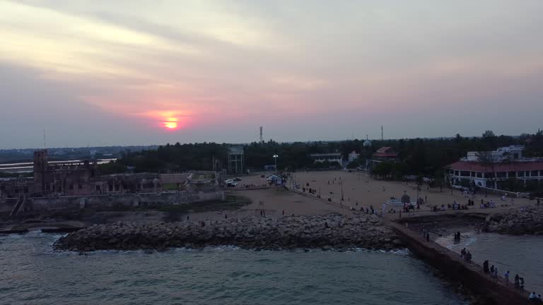 Danish Fort in Tranquebar. Tamil Nadu, India