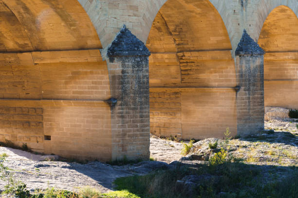 istock Pont du Gard: UNESCO World Heritage Site, Ancient Roman Aqueduct, Historical monument, Engineering marvel in South of France, Touristic place 1716520445
