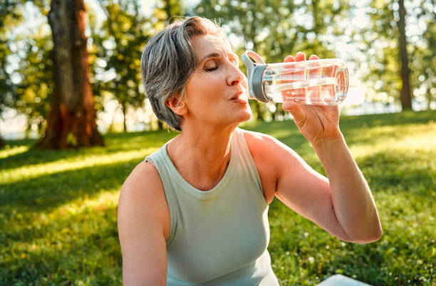 istock Water balance and health. 1716527664