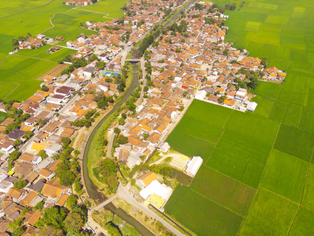 istock Landscape view of residential district 1716572889