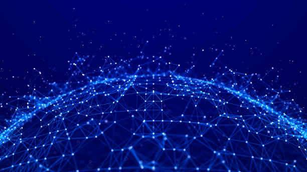 istock Sphere of particles and lines. Futuristic digital technology. Network or connection. Abstract background of points and lines. Big data. Science background. 3d rendering 1716577906