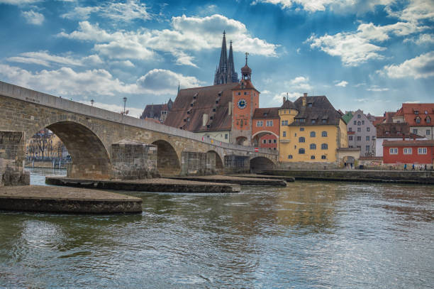 istock beautiful view on a sunny day at Regensburg 1716595832