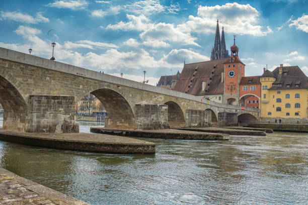 istock beautiful view on a sunny day at Regensburg 1716595861