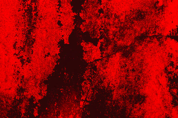 istock Grunge red and black abstract background or texture, Blood texture for Halloween 1716601135