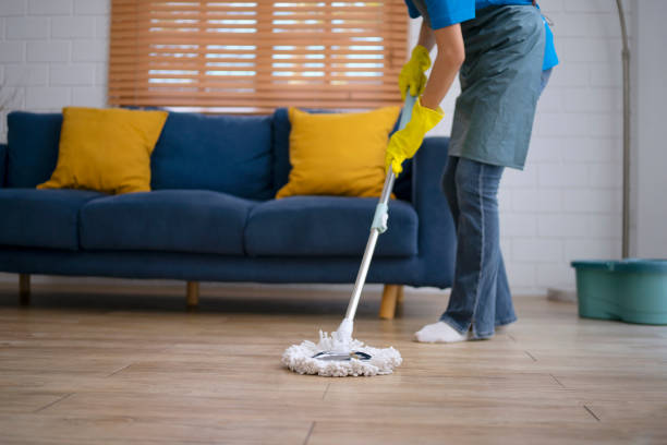 istock House keeper clean living room. 1716728551