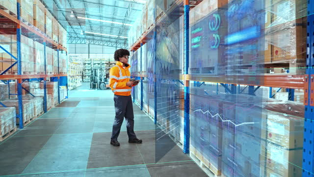 Futuristic Augmented Reality (AR) Technology Transforming Warehousing