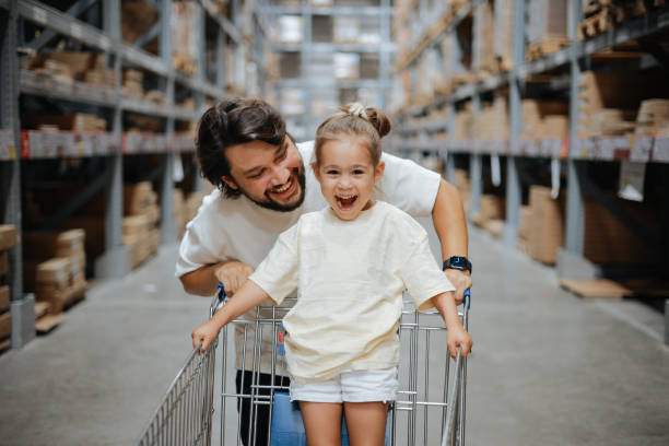 istock Happy father having fun with his daughter 1716761143