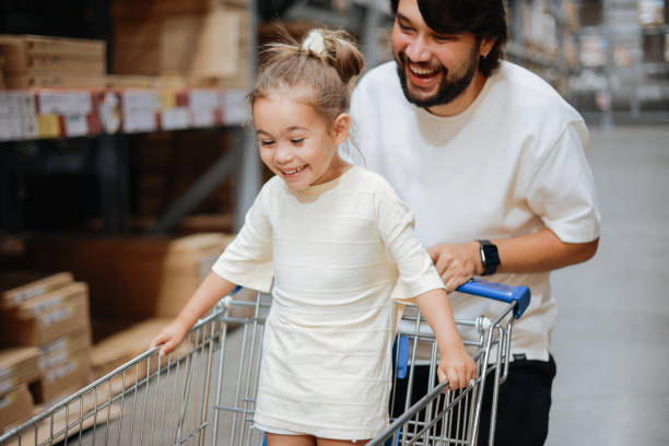 istock Happy father having fun with his daughter 1716764999