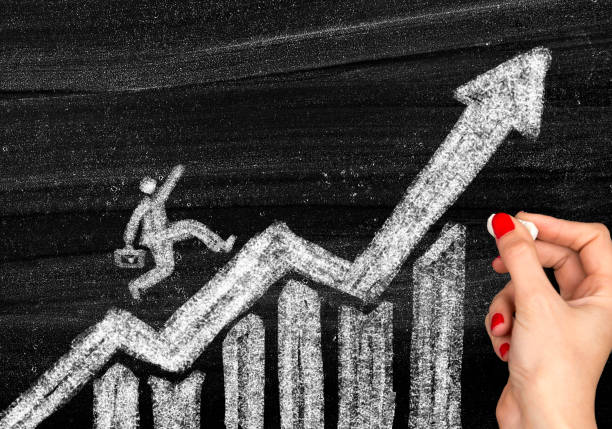 istock Successful career takeoff. Business concept 1716766918