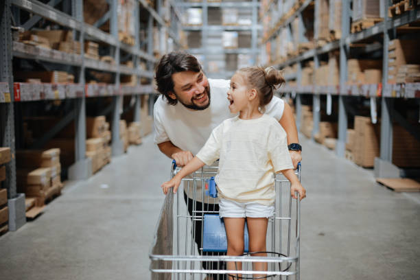 istock Happy father having fun with his daughter 1716767836