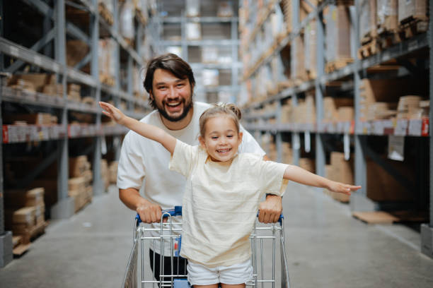 istock Happy father having fun with his daughter 1716775197