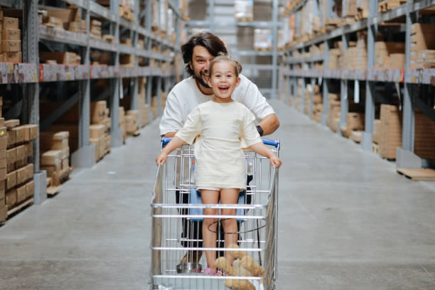 istock Happy father having fun with his daughter 1716775732